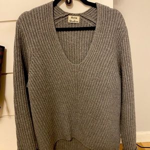 Acne Studios Gray Sweater
